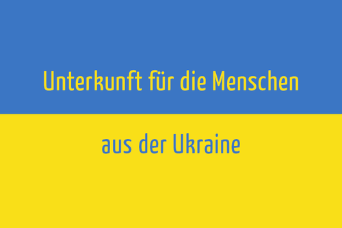 Titelbild zum News-Artikel: Unterkunft für die Menschen aus der Ukraine