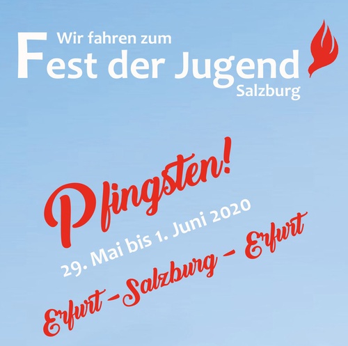 Titelbild zum News-Artikel: Fest der Jugend vom 29. Mai bis 1. Juni 2020 in Salzburg