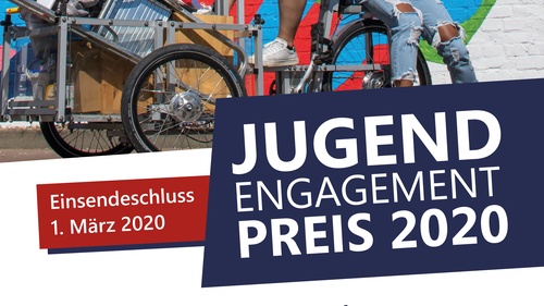 Titelbild zum News-Artikel: JugendEngagementPreis 2020 - Bewerbung bis 1. März möglich