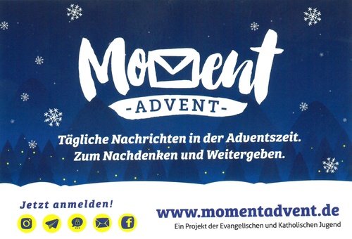 Titelbild zum News-Artikel MomentAdvent