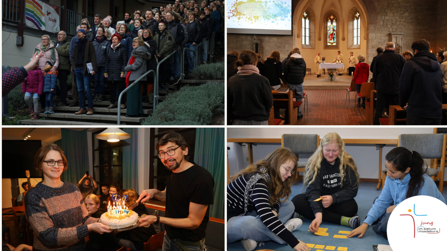 Titelbild zum News-Artikel Raum für junge Menschen – Jugendwochenende zum Christkönigssonntag mit 70sten Geburtstag und Förderverein