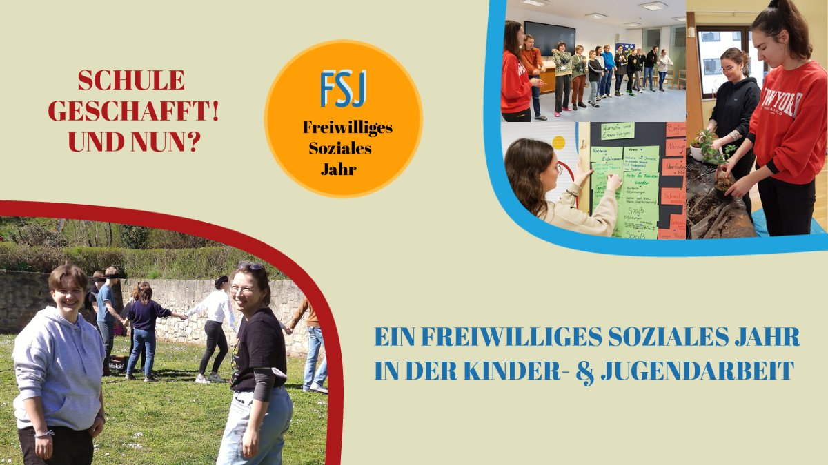 Titelbild zum News-Artikel: FSJ in der Kinder- und Jugendarbeit