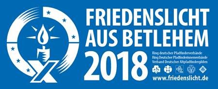 Titelbild zum News-Artikel: Friedenslicht 2018