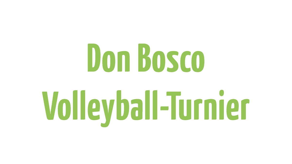 Titelbild zum News-Artikel: Don Bosco Volleyball-Turnier