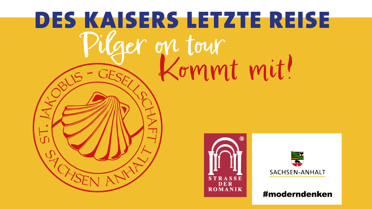 Titelbild zum News-Artikel: Des Kaisers letzte Reise – Pilgern von Memleben nach Magdeburg