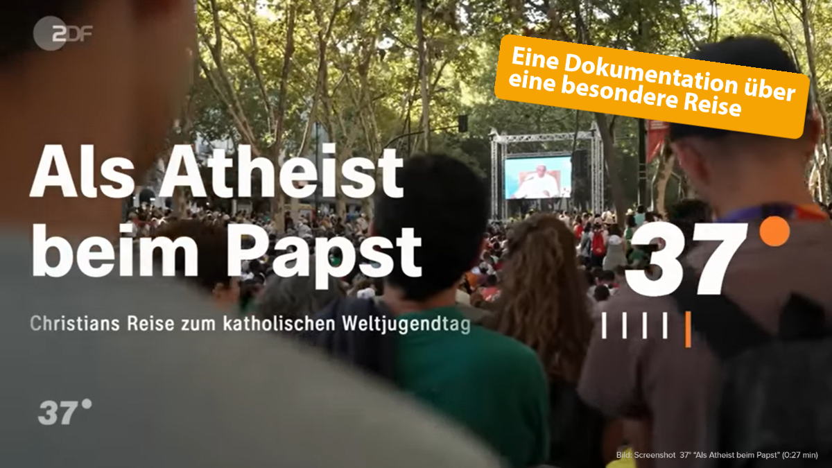 Titelbild zum News-Artikel: Als Atheist beim Papst