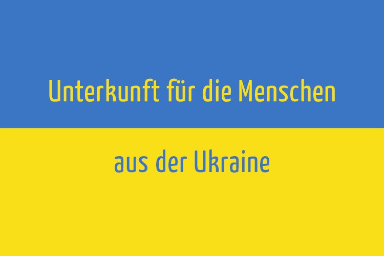 Titelbild zum News-Artikel Unterkunft für die Menschen aus der Ukraine